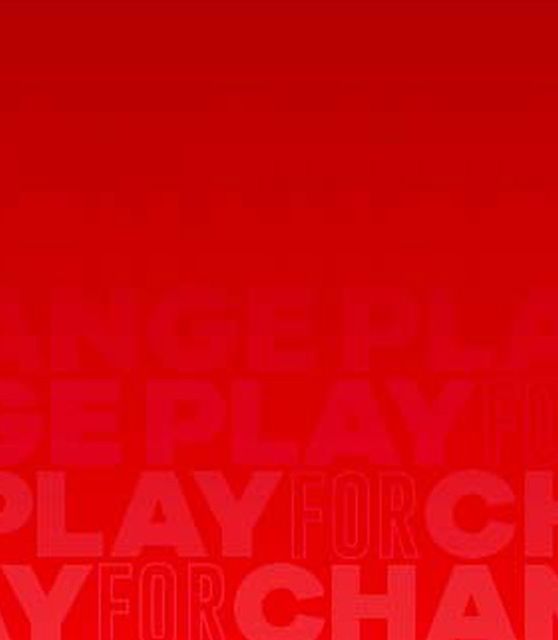 In the background Play For Change written in red.