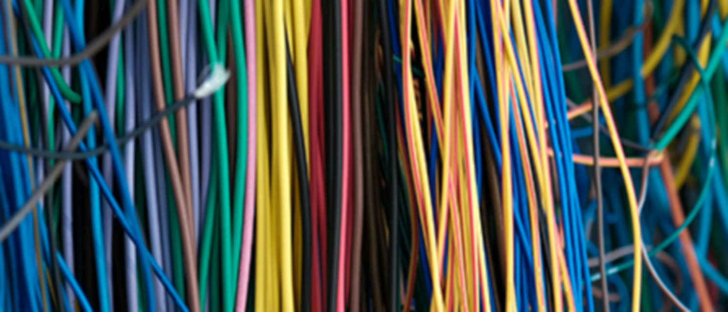 Cables de colores