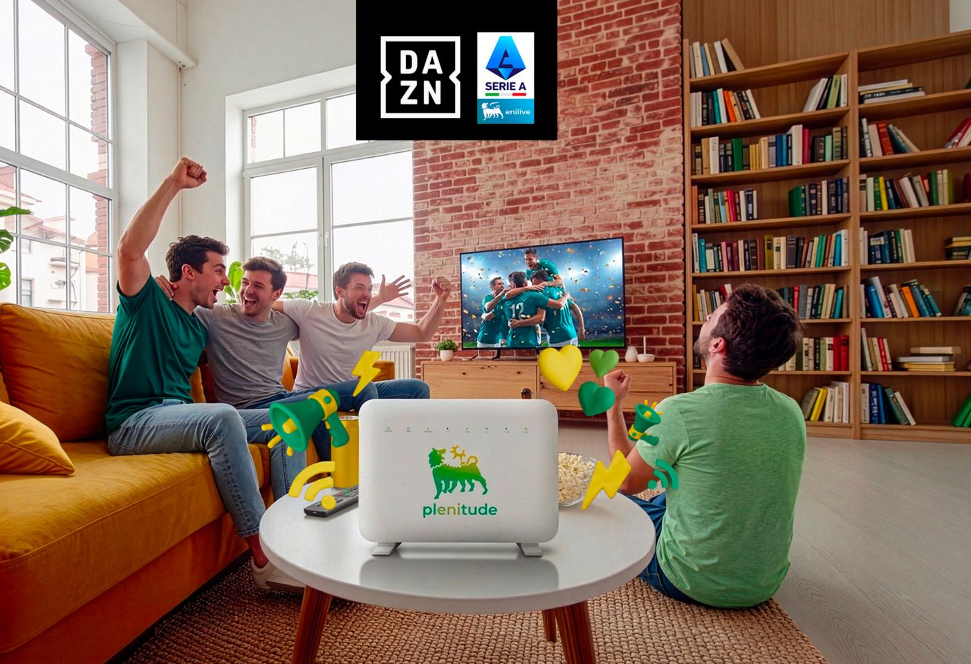 Persone davanti alla TV