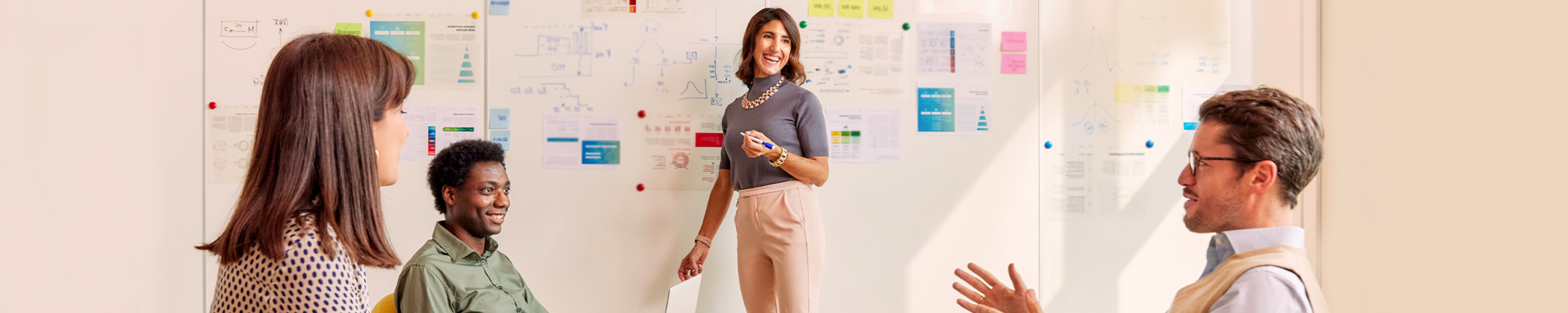Apresentação de empresa com gráficos e dados