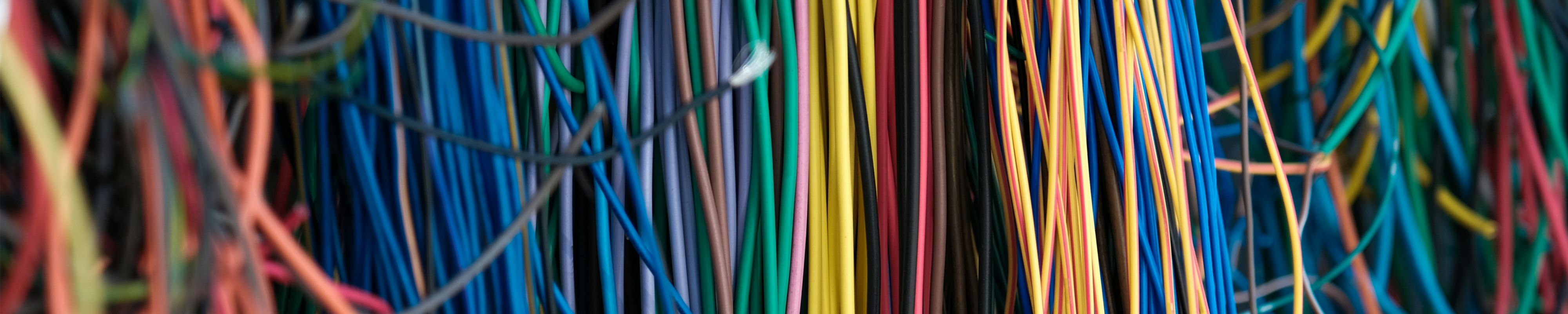 Cables de colores