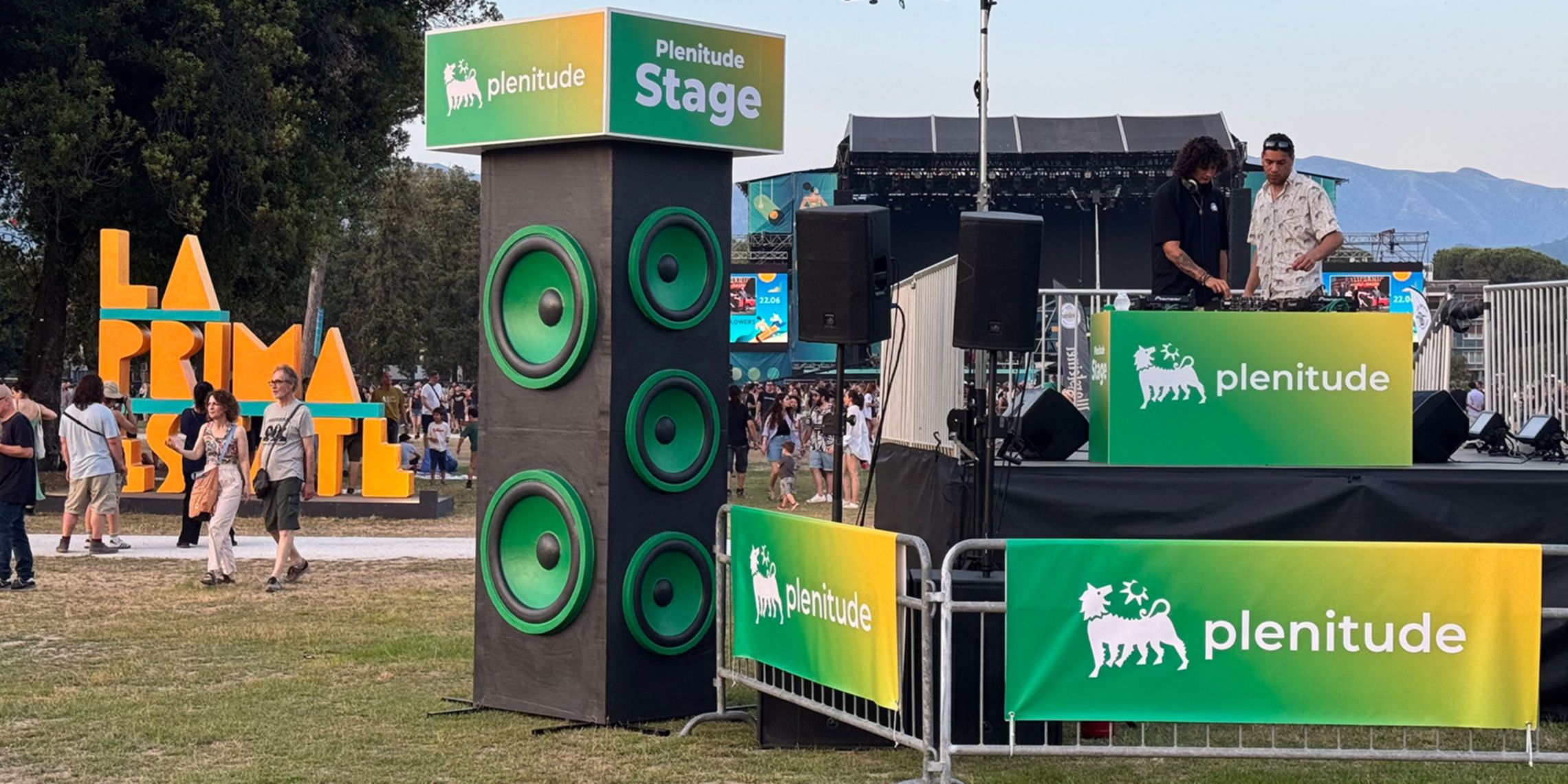 La Prima Estate festival outdoor scene