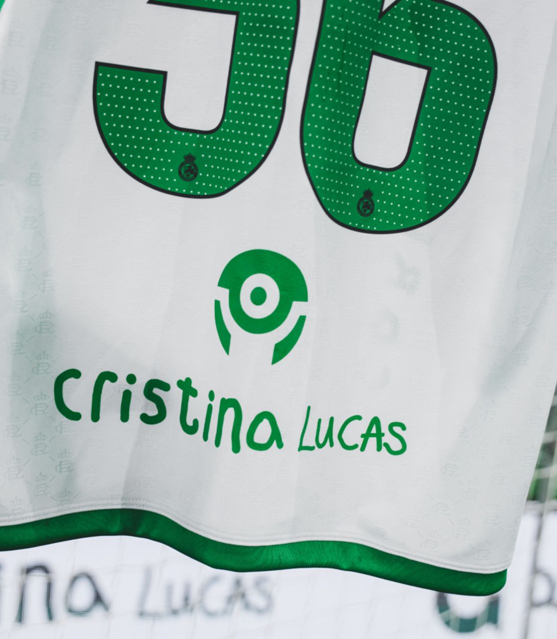 Maglia con il nome "Cristina Lucas"