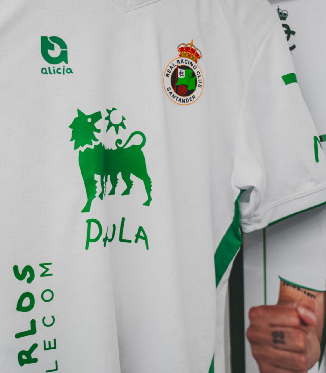 Maglia con logo Plenitude