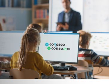 Children at the computer