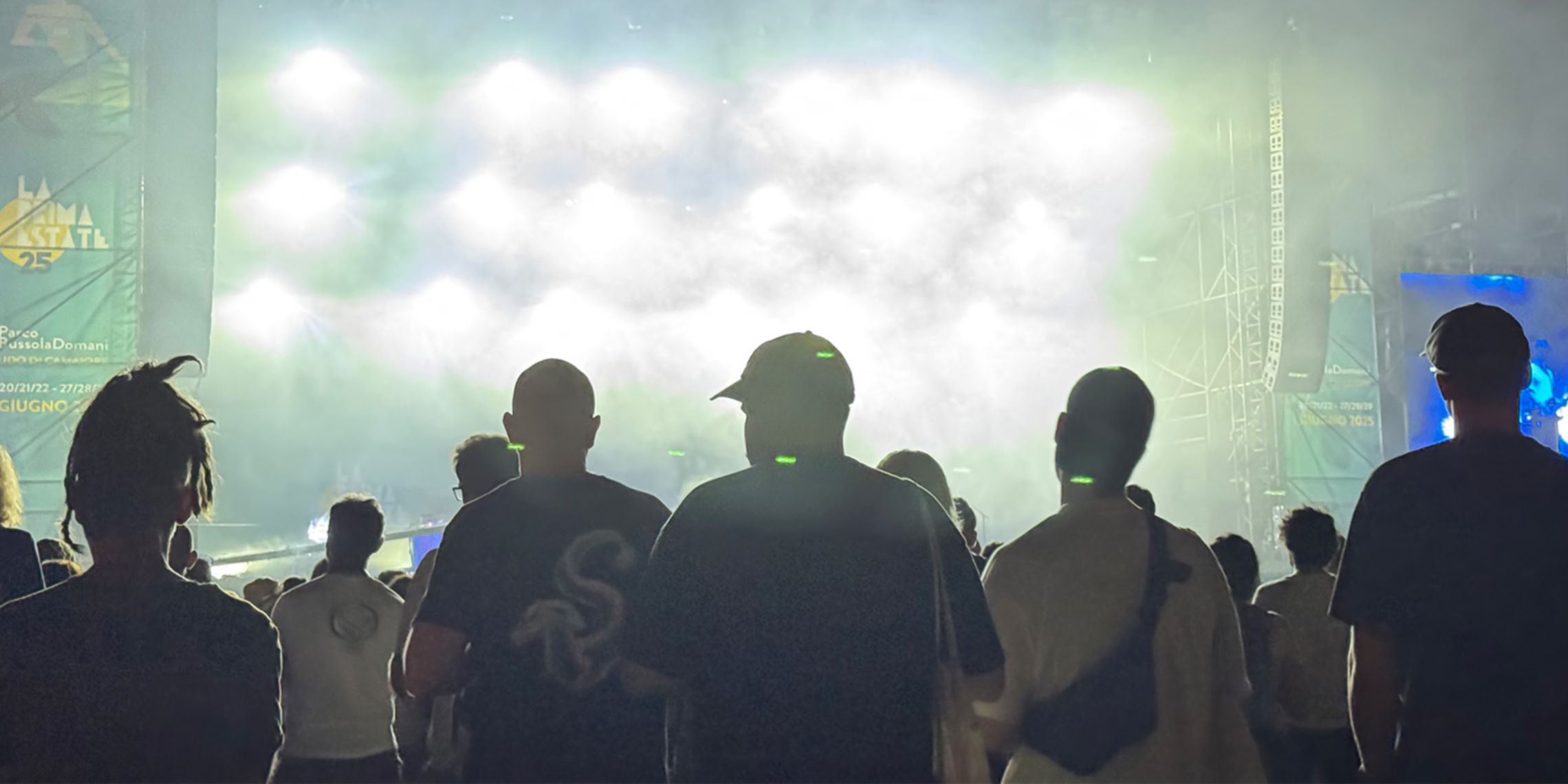 People at La Prima Estate festival