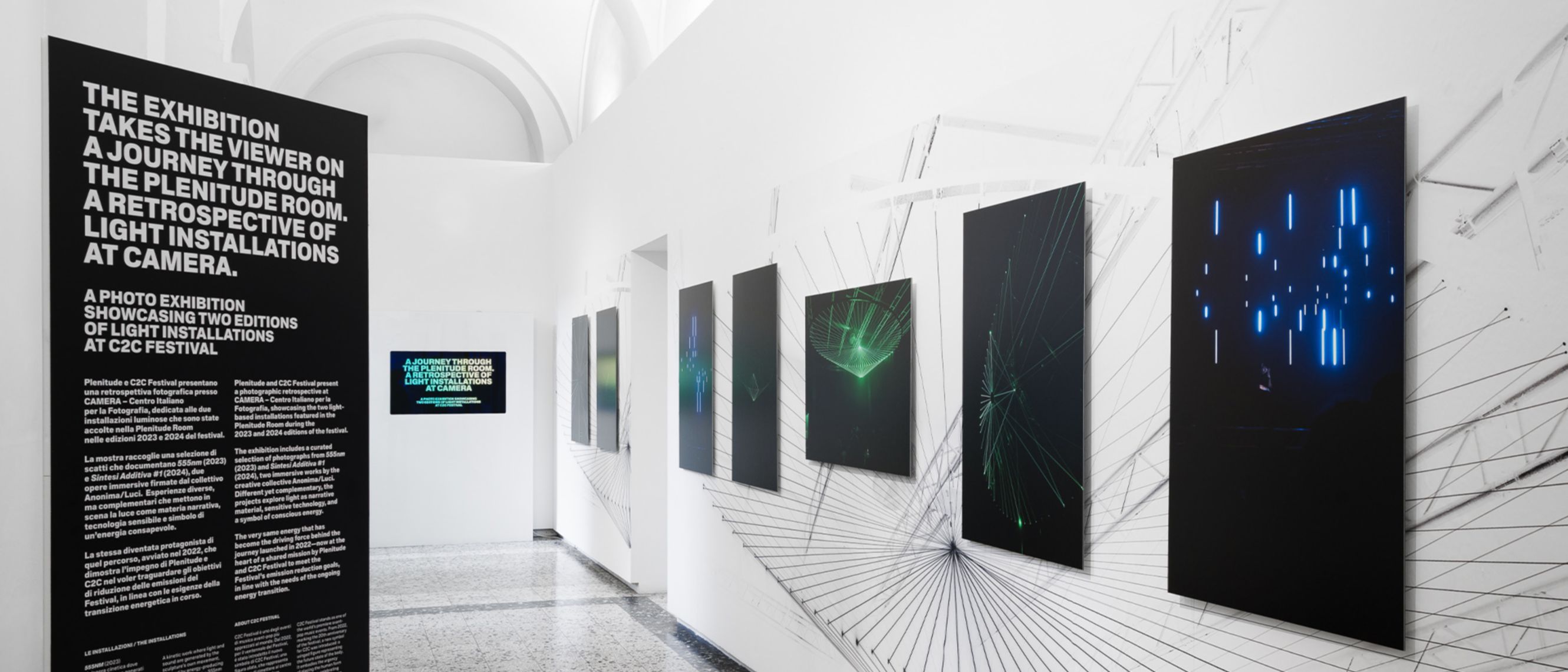 Overview of the exhibition at Camera