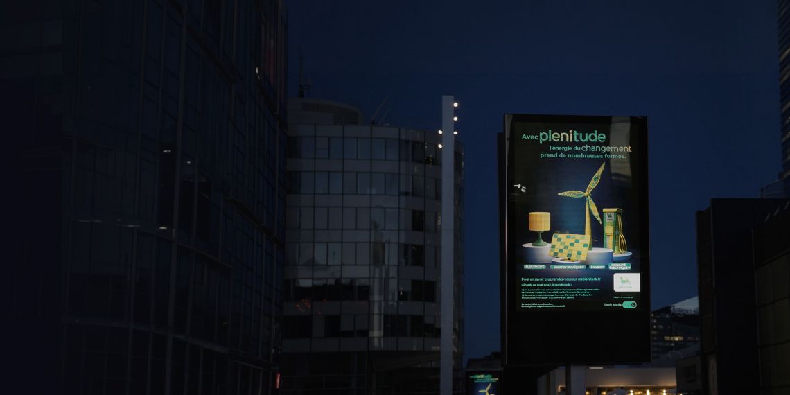 Led dark mode ads