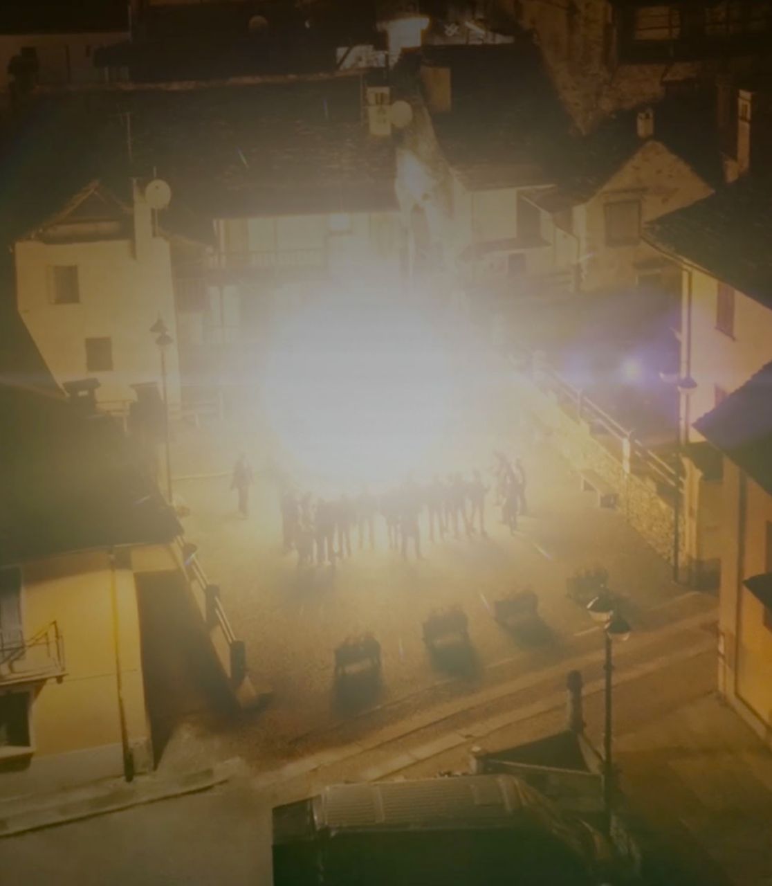 luce nella città di Viganella