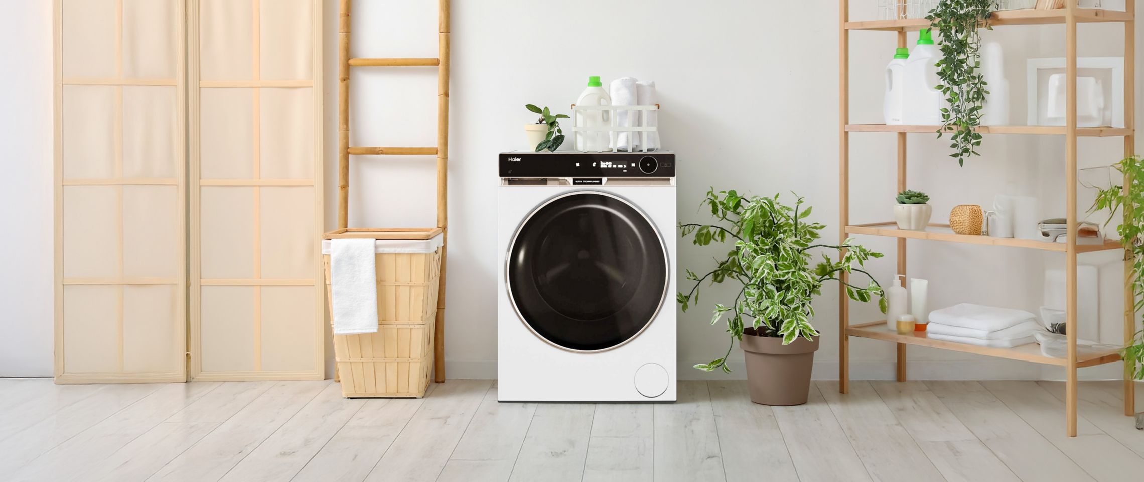 Immagine di una zona lavanderia