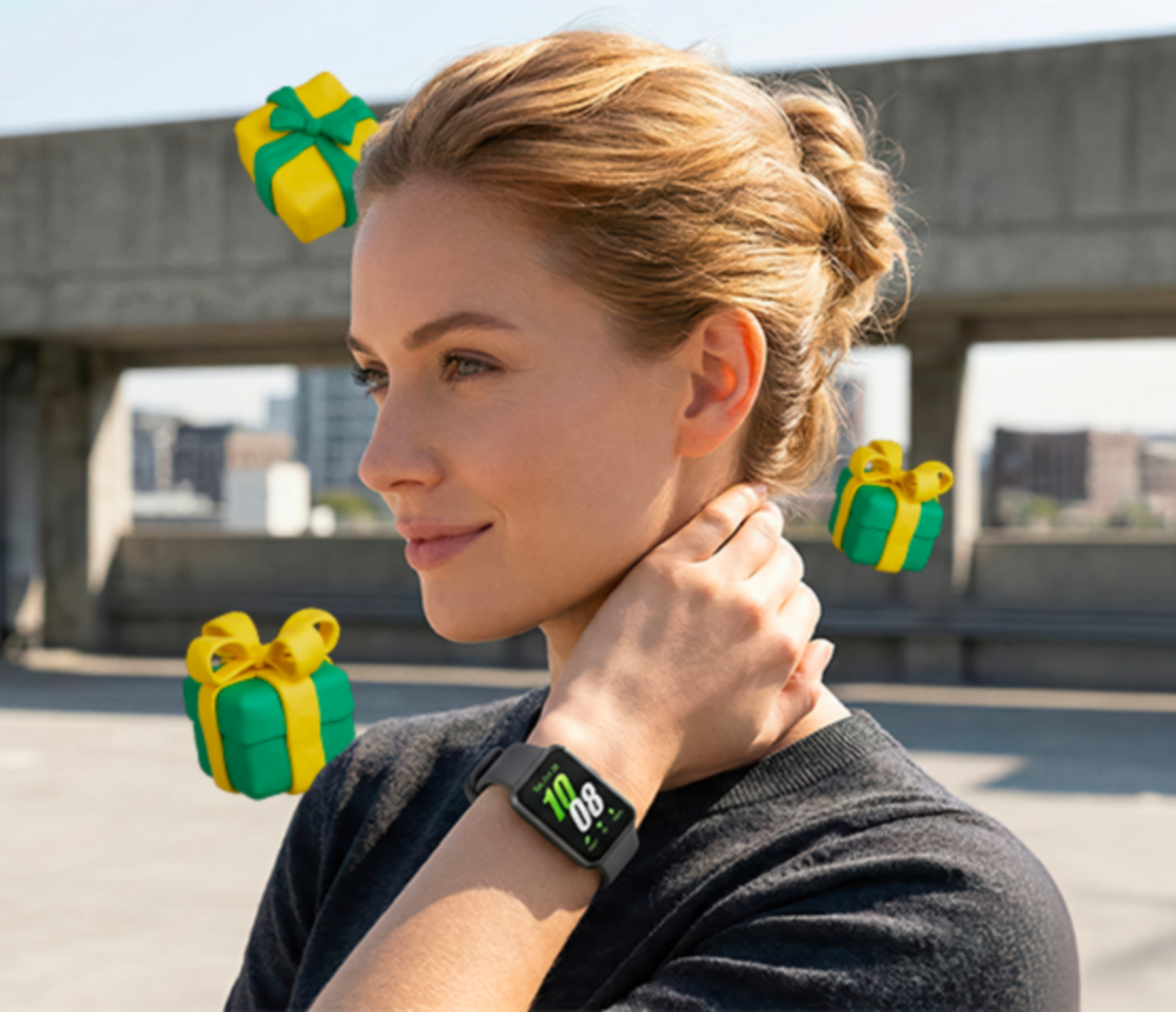 Une montre connectée Samsung Galaxy Fit3 offerte !*