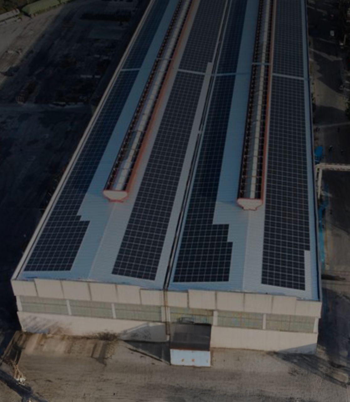 immagine di uno stabilimento dall'alto