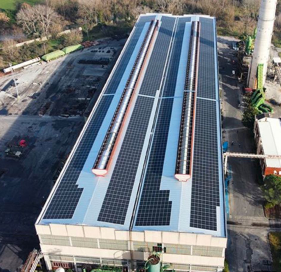 immagine impianto fotovoltaico grandi aziende