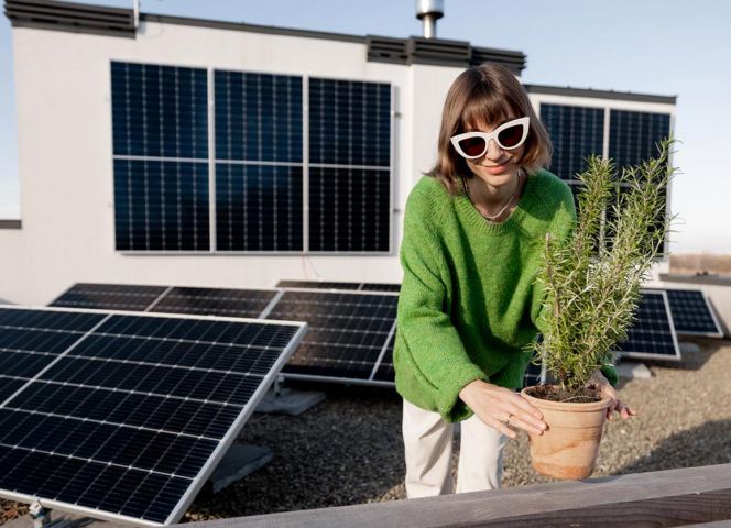 Plenitude, énergie, électricité, panneau solaire portable