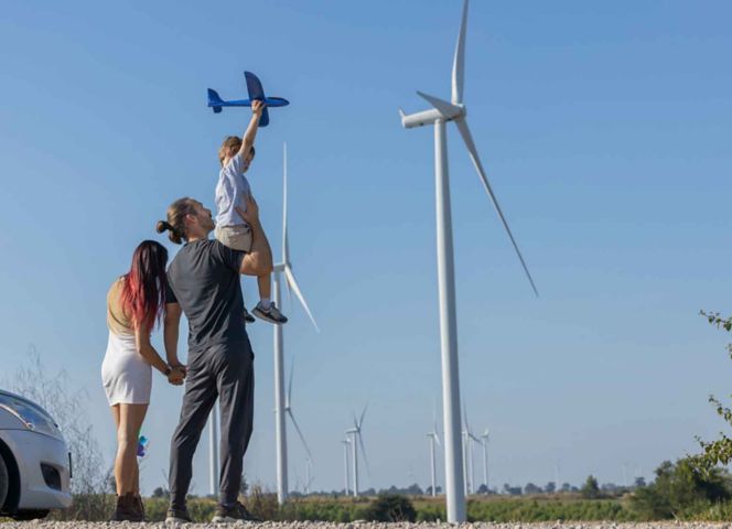 Plenitude, énergie, électricité, éolienne plug and play