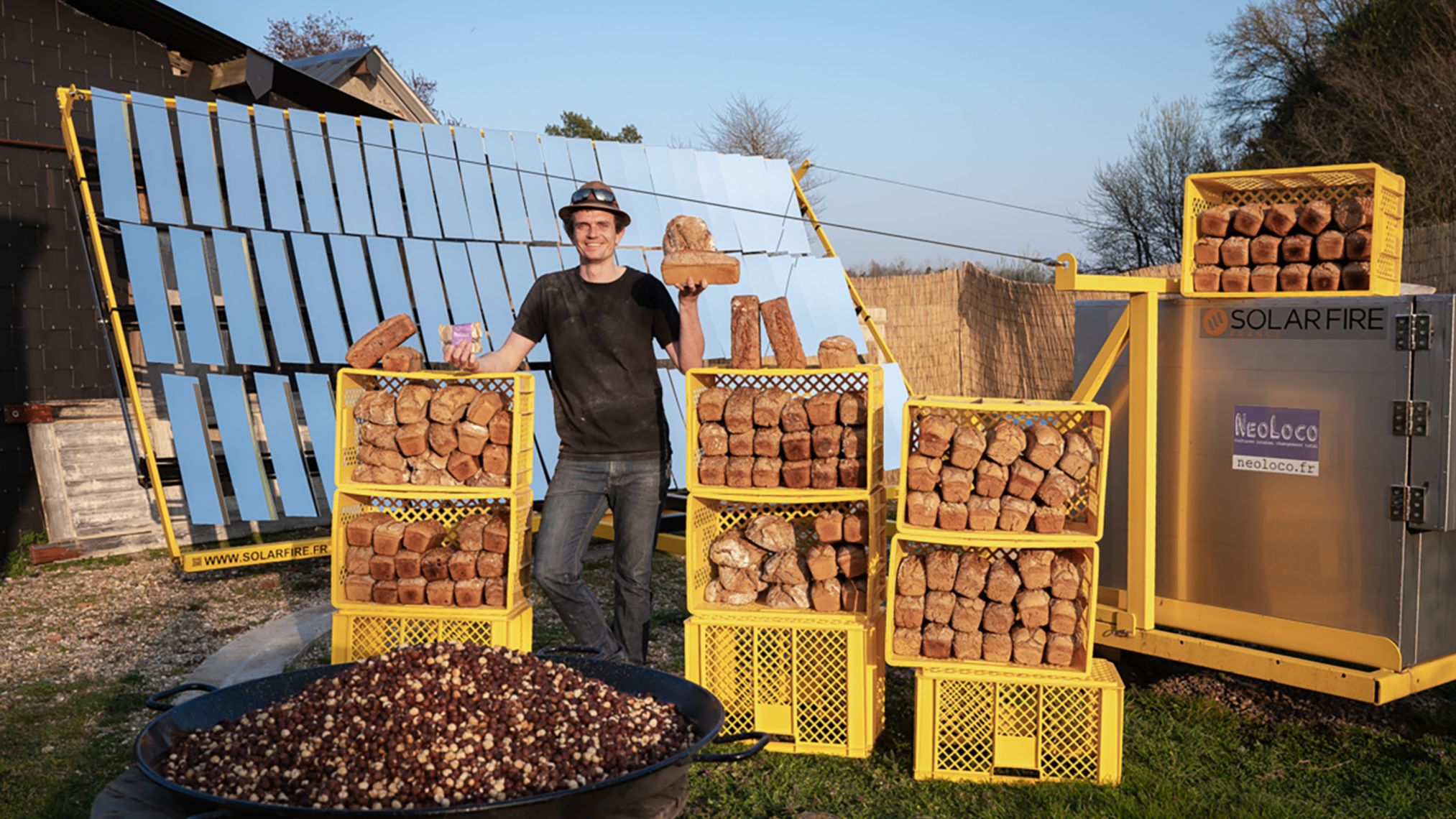 Plenitude, énergie, écologie, boulangerie solaire