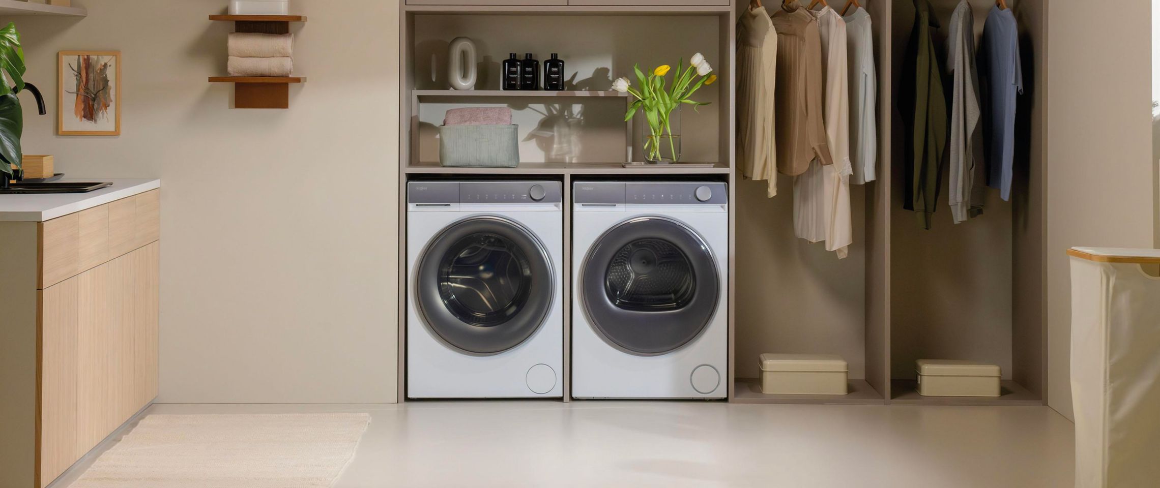 Immagine di una zona lavanderia