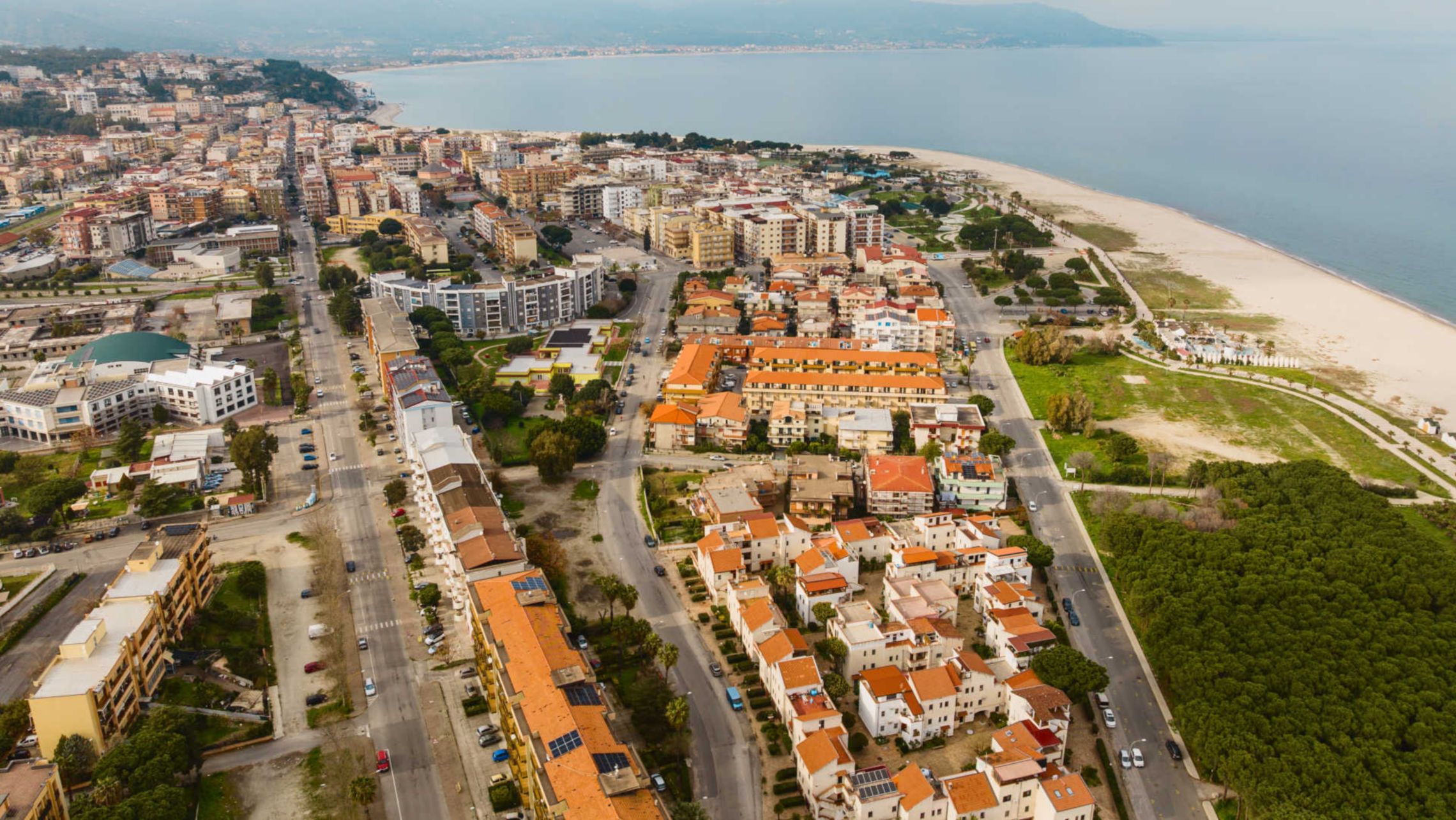 Vista aerea di Soverato